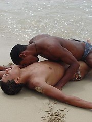 Four hot guys indulge in blowing and jerking off
