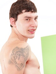 Cutey Corey is 22 years old and lives in Prague. Corey's sexy tats - smooth, lean body and fat ...
