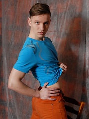 Phillip Barden is a show-off, happy to show his great body for camera